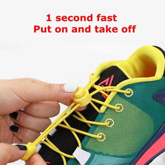 👟Magic No-Tie Elastic Laces – Quick, Comfy, and Fuss-Free for Active Boys! - ThiGui