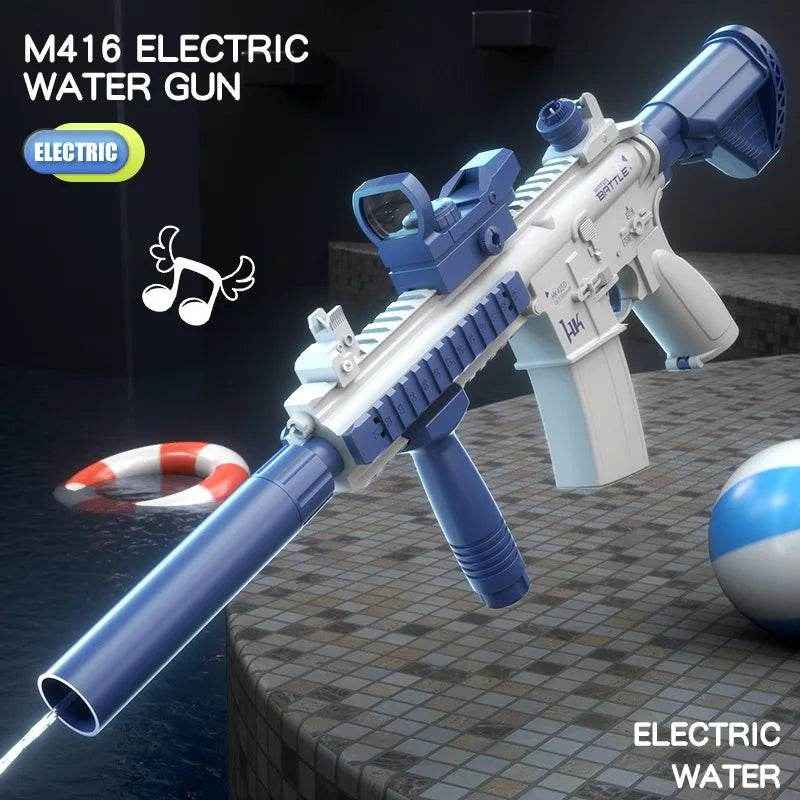 🎁Electric M416 Water Gun for Boys Who Want Epic Splash Battles This Summer - ThiGui