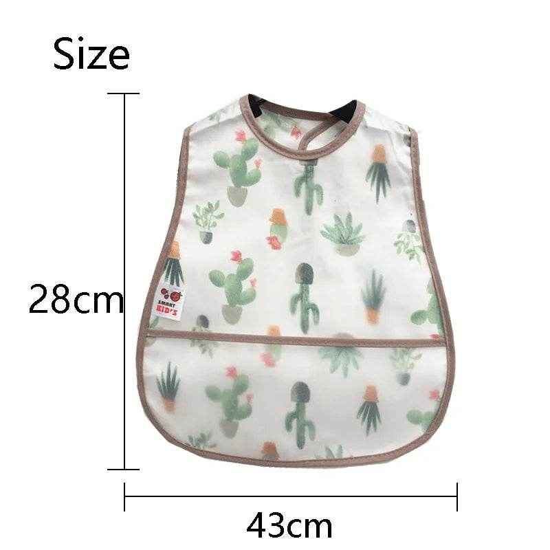 🍼Super Cute Waterproof Cartoon Bibs – Mealtime Magic for Messy Little Explorers! - ThiGui