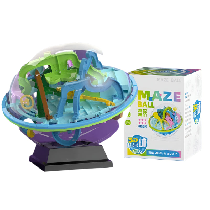 🌀 3D Puzzle Maze Ball – Twist, Turn & Learn with Every Roll! 🎯✨ - ThiGui