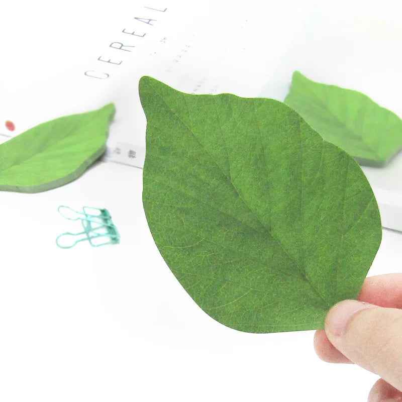 🌿Fun Leaf-Shaped Sticky Notes – Make Every Reminder Bloom with Joy! - ThiGui