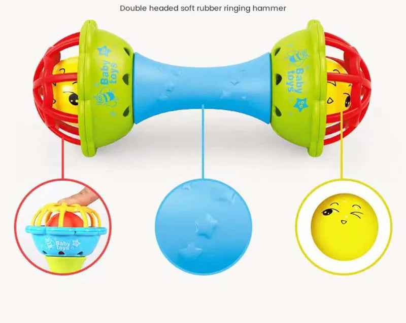 👶 Baby’s First Sensory Rattle – A Tiny Toy with Big Benefits! 🎈🐘 - ThiGui