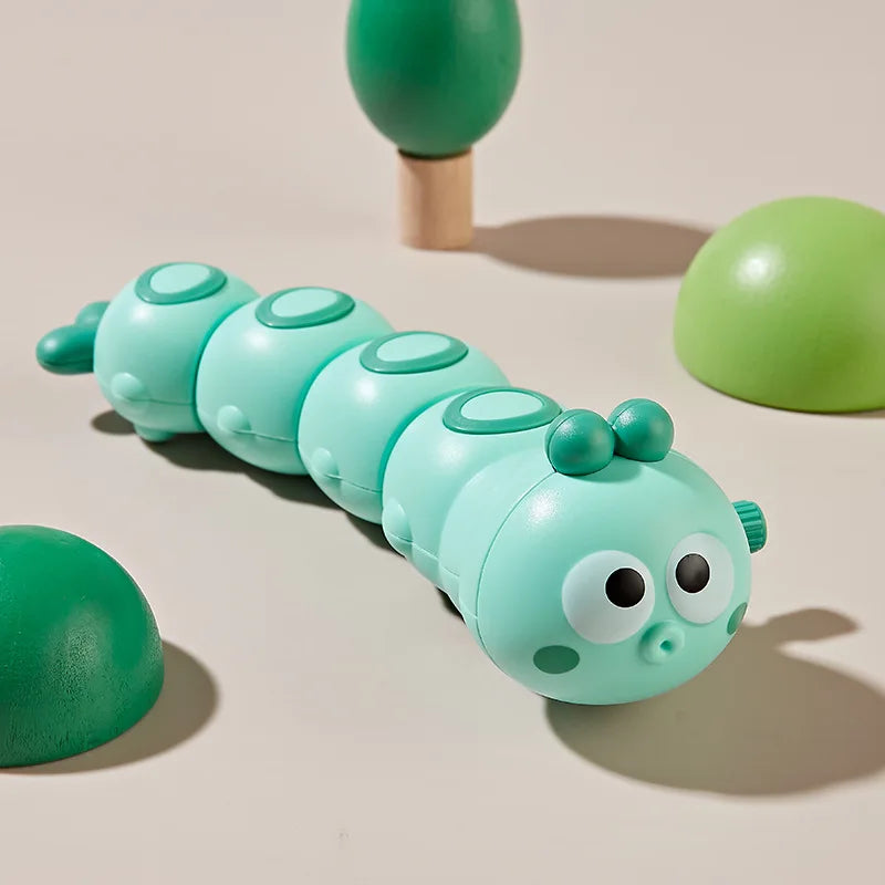 🐛⏰ Wind-Up Wiggly Caterpillar – Educational Fun That Moves! 🌀🐾 - ThiGui