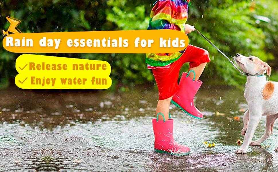 🌧️Puddle-Proof Fun Boots – Colourful Rain Adventures for Little Explorers! - ThiGui