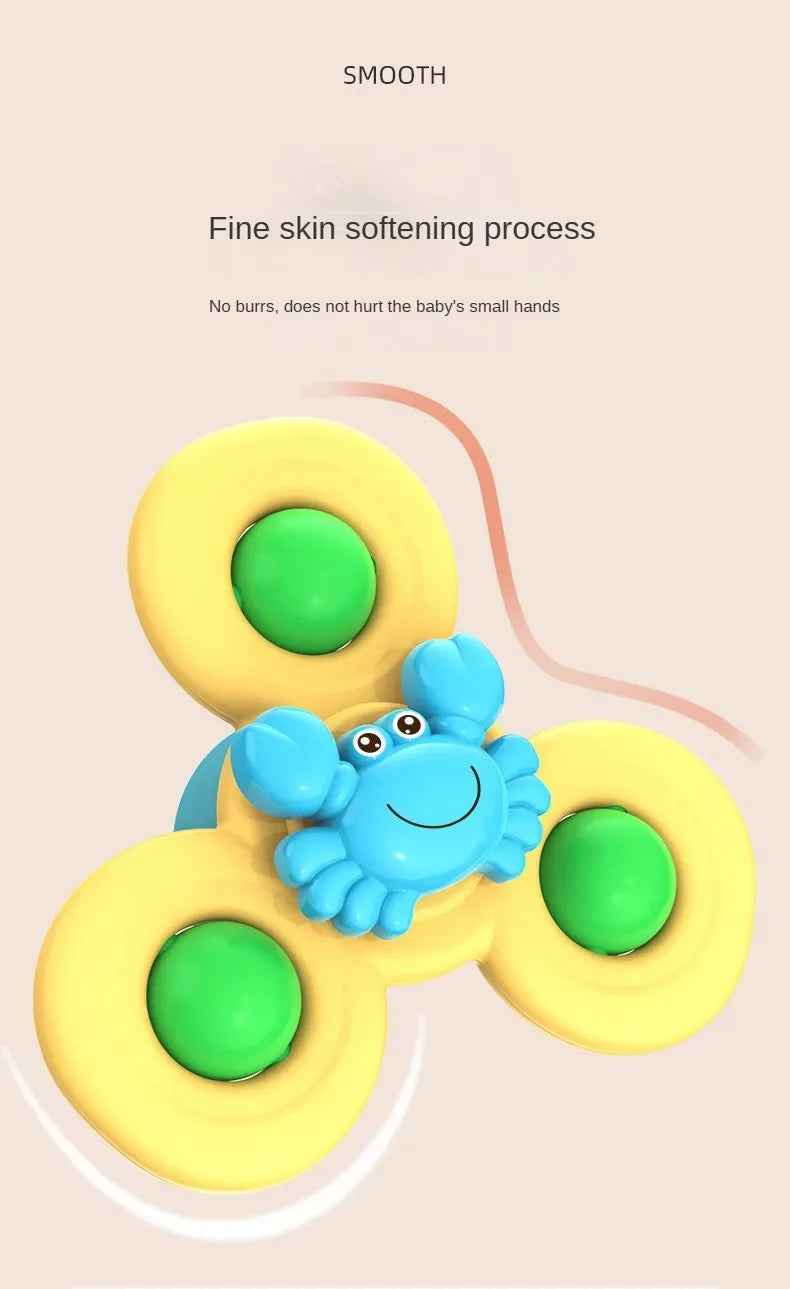 🌀 Spinner Suction Toys – Bath Time, Play Time, Anytime Fun! 🚿👶 - ThiGui