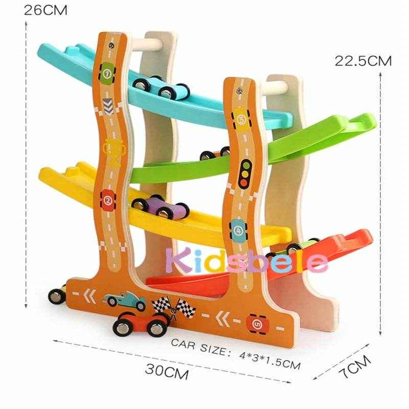 🚗Watch ’Em Zoom! The Wooden Ramp Racer That Keeps Boys Glued for Hours - ThiGui