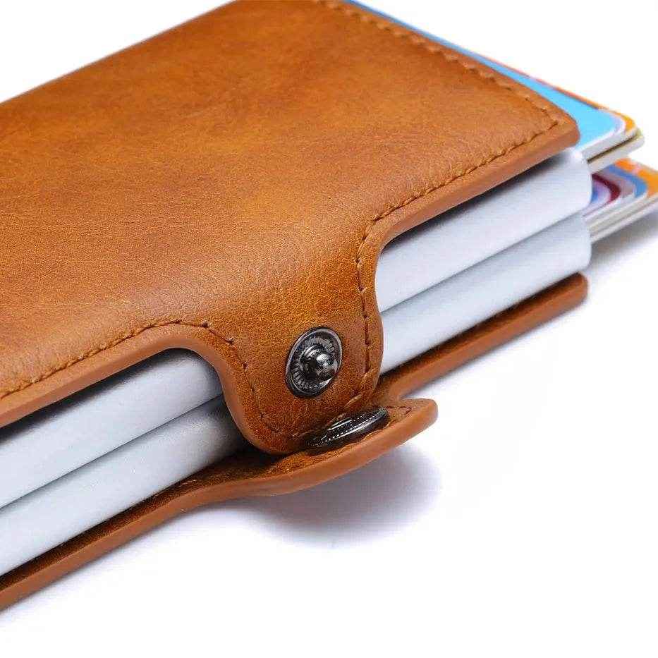 🧲 RFID Carbon Fiber Mini Wallet – Slim, Safe & Super Handy for Every Dad on the Go! - ThiGui