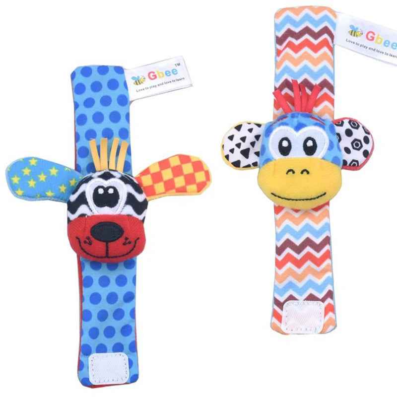 🐾 Sensory Fun for Tiny Toes & Wrists – Baby Rattle Socks & Bands! 🎶🧦 - ThiGui