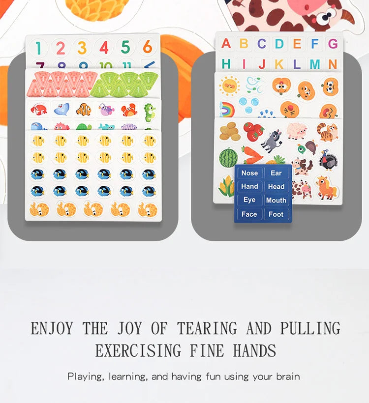 📘✨ Montessori Busy Book – Hands-On Learning & Matching Fun for Curious Toddlers! 👶🎓 - ThiGui