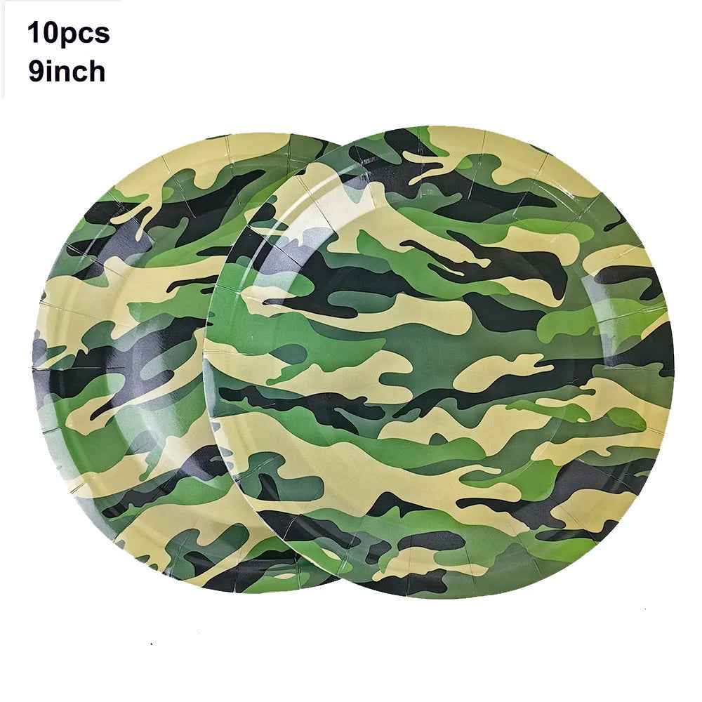 🪖The Ultimate Camouflage Party Set – Turn Your Boy's Birthday Into an Army Adventure! - ThiGui