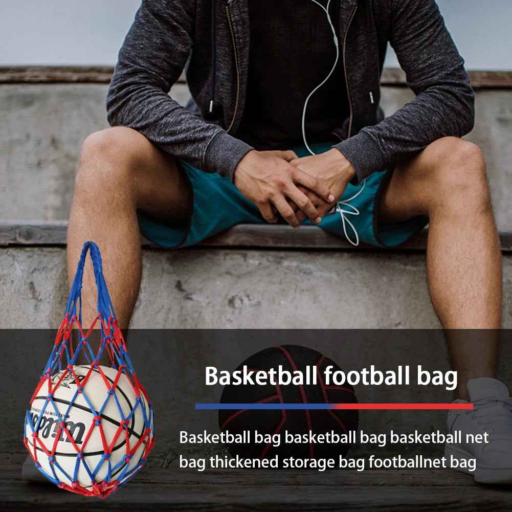 ⚽ Tidy Up & Train Like a Pro – Sports Ball Holder & Trainer Net Bag 🎒🏀 - ThiGui