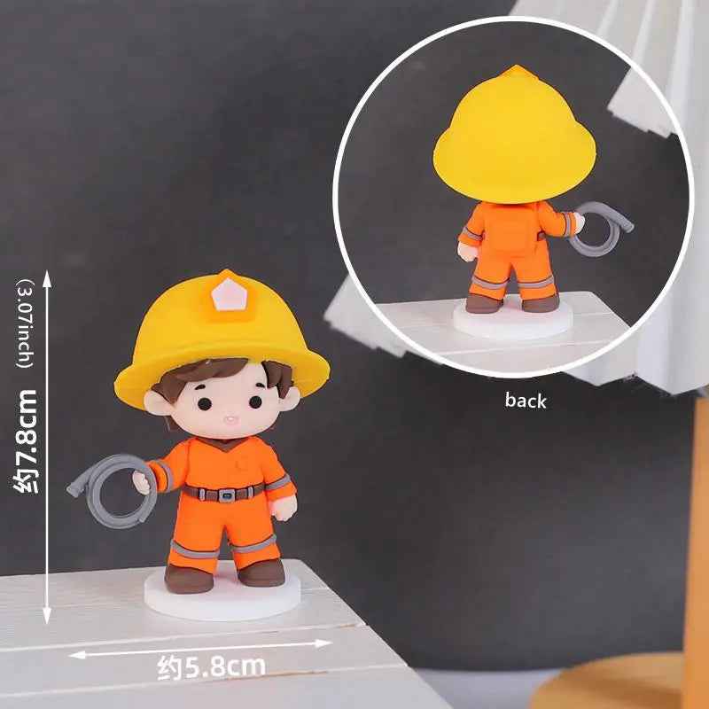 🎈Sound the Alarm – Firefighter Cake Toppers to Spark Birthday Fun! - ThiGui