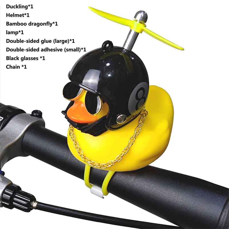 🚴Quack & Glow! The Little Yellow Duck That Lights Up Every Ride - ThiGui