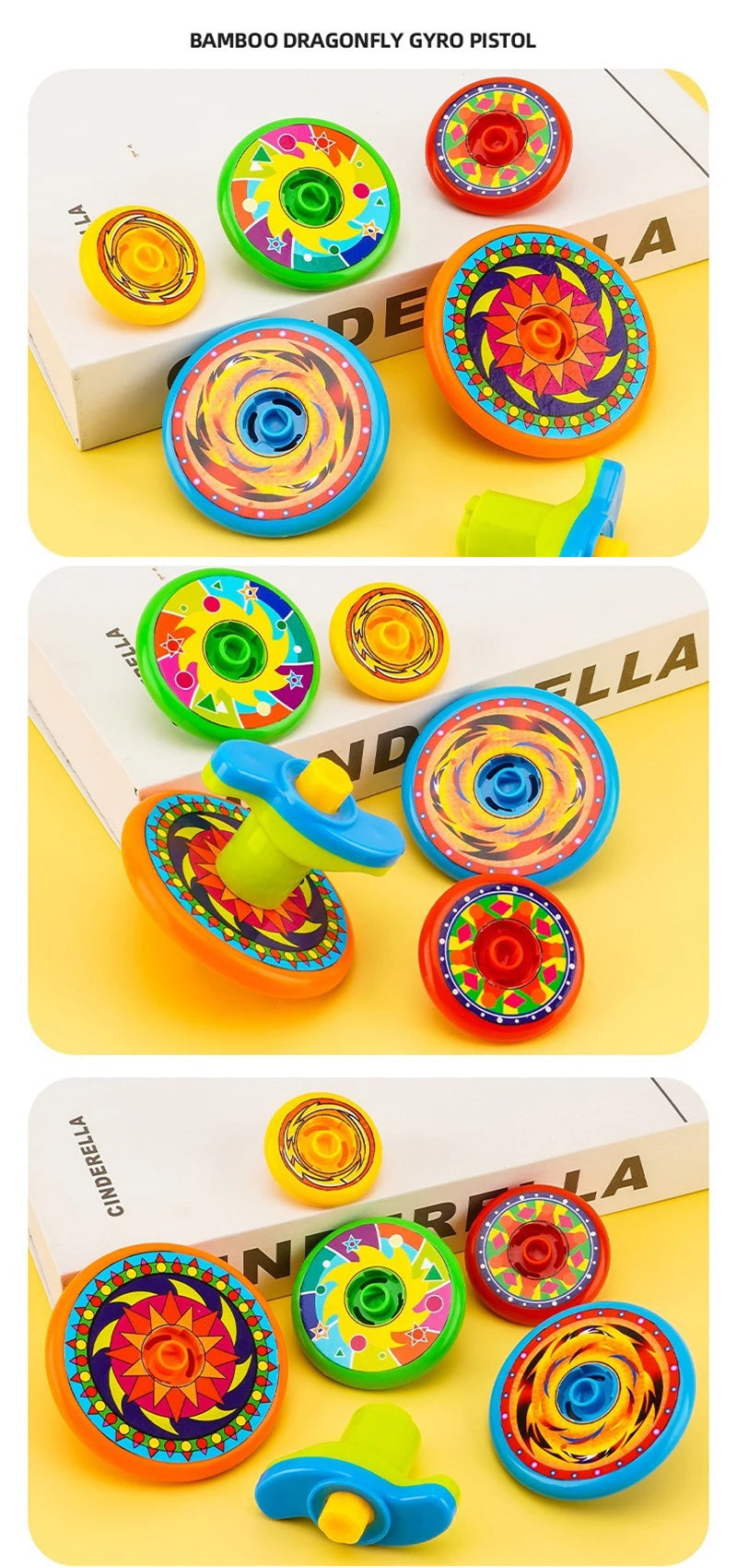 🌀🎯 Stacking Gyro Spinner – Spin, Stack & Launch for Endless Fun! 🚀👦v - ThiGui
