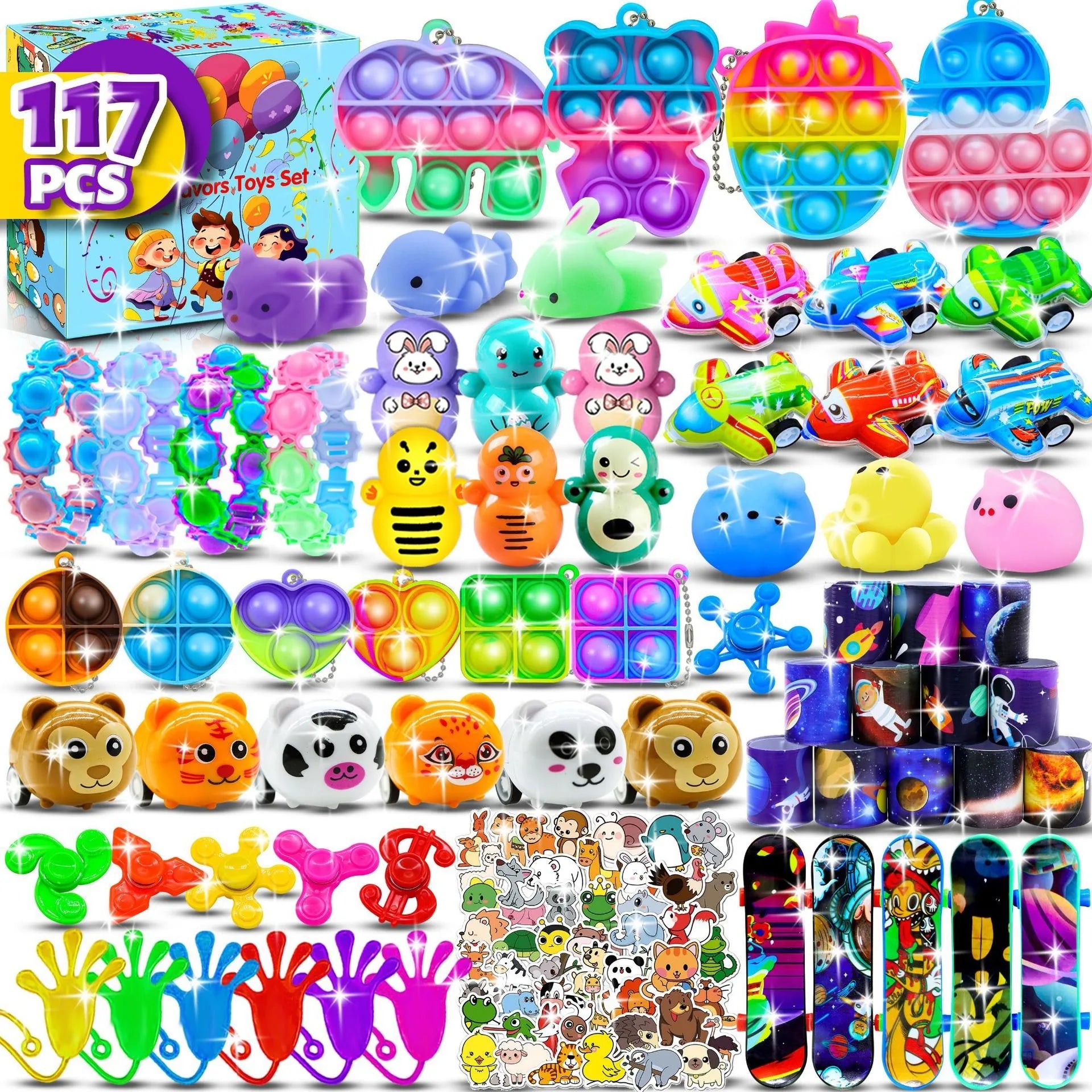 🎉 Party Sorted! Mega Toy Assortment – 30 to 300 Fun Filler Surprises for Kids 🎁🎊 - ThiGui