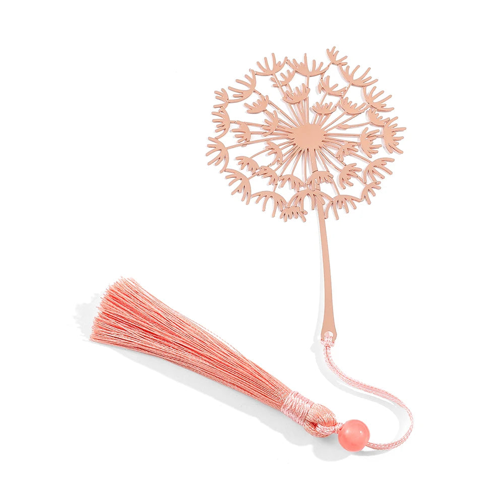📚🌼 Blooming Thanks! Elegant Brass Flower Bookmarks – A Thoughtful Gift for Teachers 🌿🎁 - ThiGui