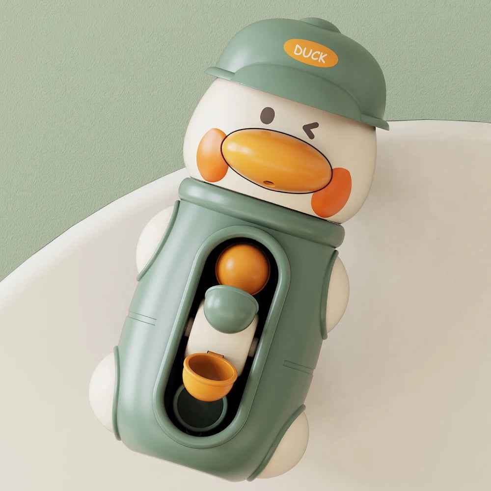 🛁 Duck Waterwheel Bath Toy – Splash, Scoop & Spin with Bathtime’s Cutest Companion! 🐤💦 - ThiGui