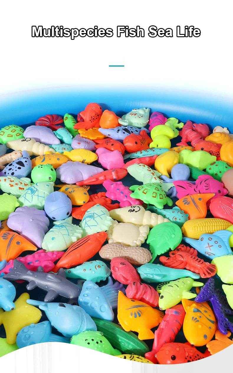 💦Splish Splash Fishing Bash – Magnetic Rod & Pool Toy Set for Curious Kids - ThiGui