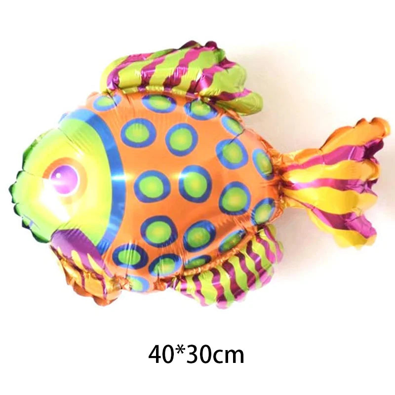 🐠 Under the Sea Birthday Balloon Set – Dive into a Magical Ocean Party! 🌊🎈 - ThiGui