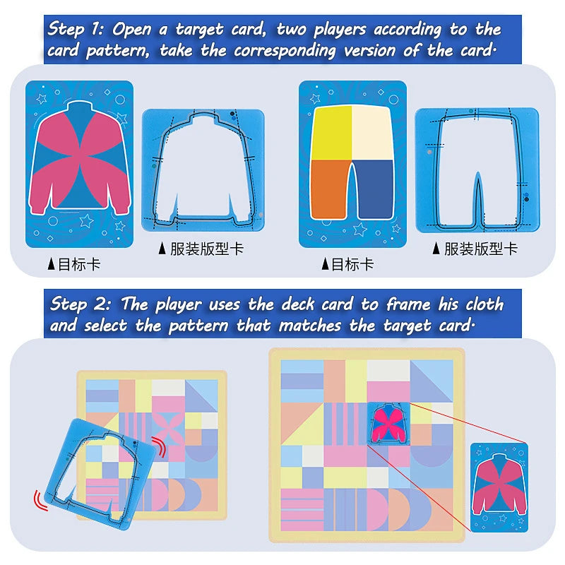 🧩 Tailor Master Game – Shape & Colour Logic Fun for Curious Boys! 🎨👕🎯 - ThiGui