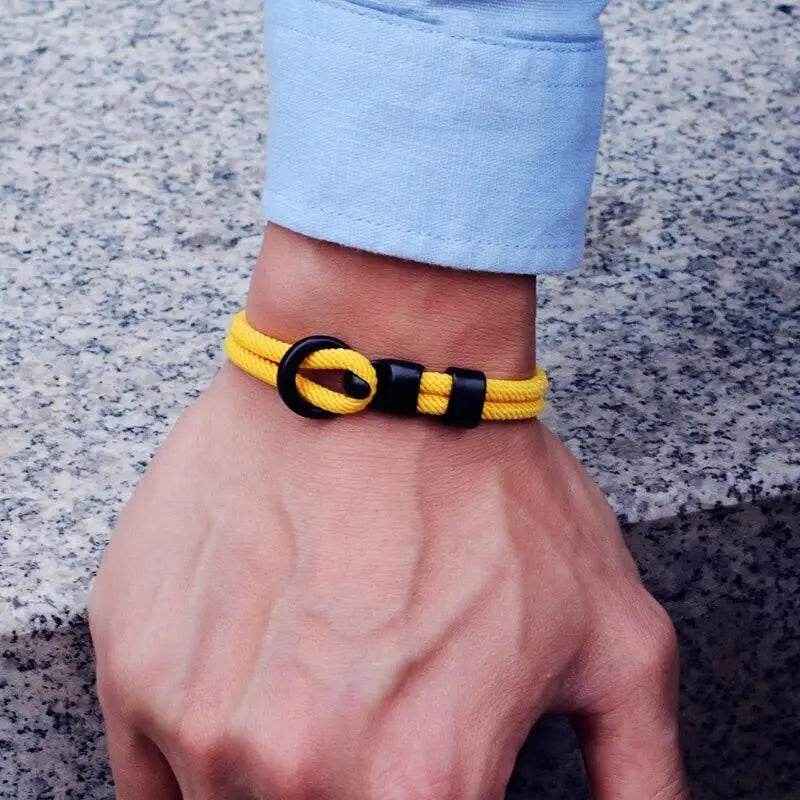 💪 Rugged & Stylish: The Ultimate Rope Bracelet for Adventurous Boys! - ThiGui