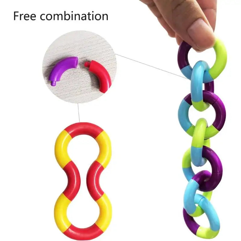 🌀 3x Tangle Fidget Toys – Twist, Play & Focus! 🌈 - ThiGui