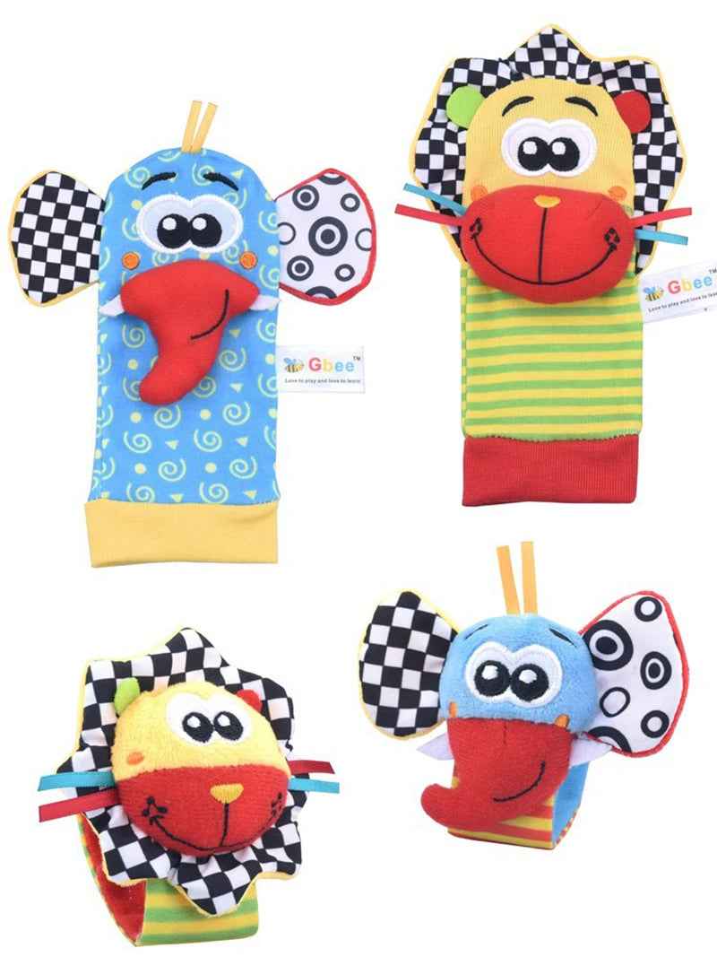 👶 Baby’s First Sensory Rattle – A Tiny Toy with Big Benefits! 🎈🐘 - ThiGui