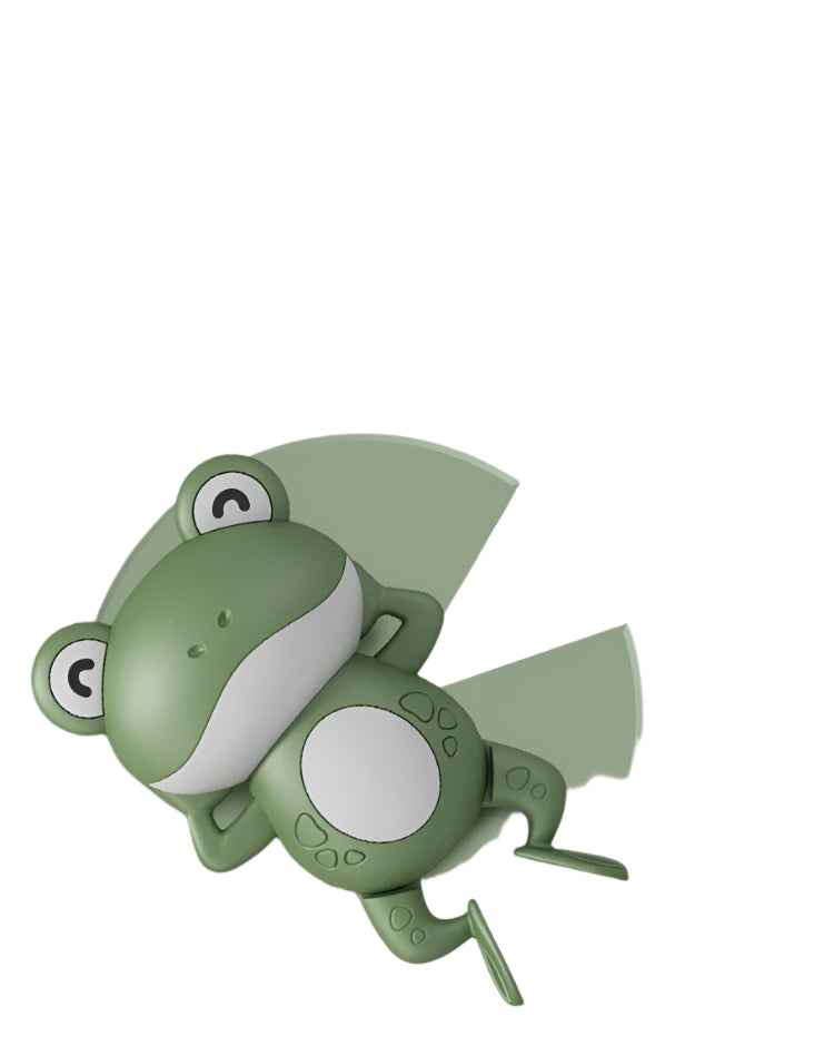 🐸 Wind It Up & Watch It Swim – Bath Time Fun with Clockwork Frog Toys! 🚿💫 - ThiGui