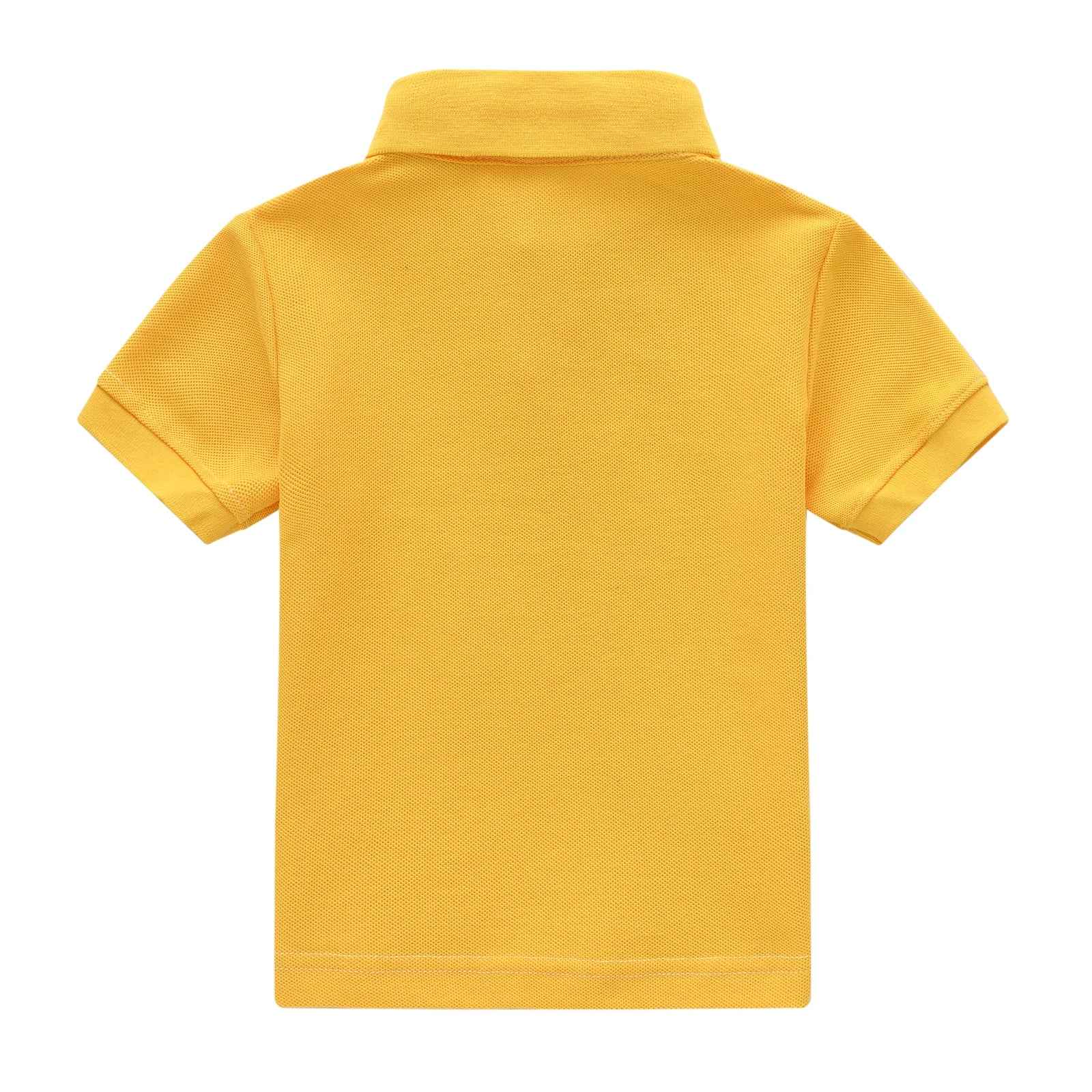 👕Everyday Smart Polo for Boys – Comfy Stretch Fit for Indoor & Outdoor Spring/Summer Style - ThiGui