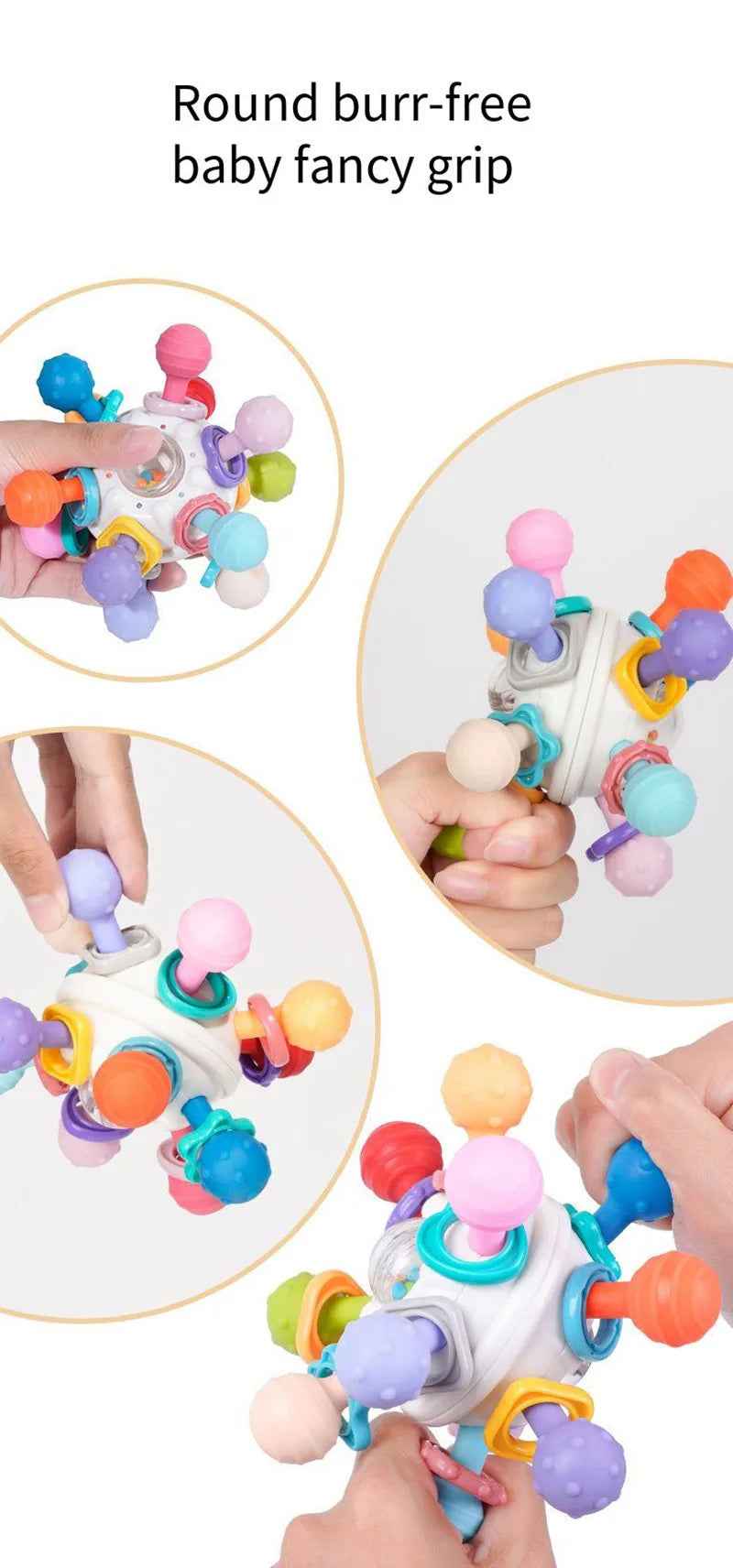 👶 Baby’s First Sensory Rattle – A Tiny Toy with Big Benefits! 🎈🐘 - ThiGui