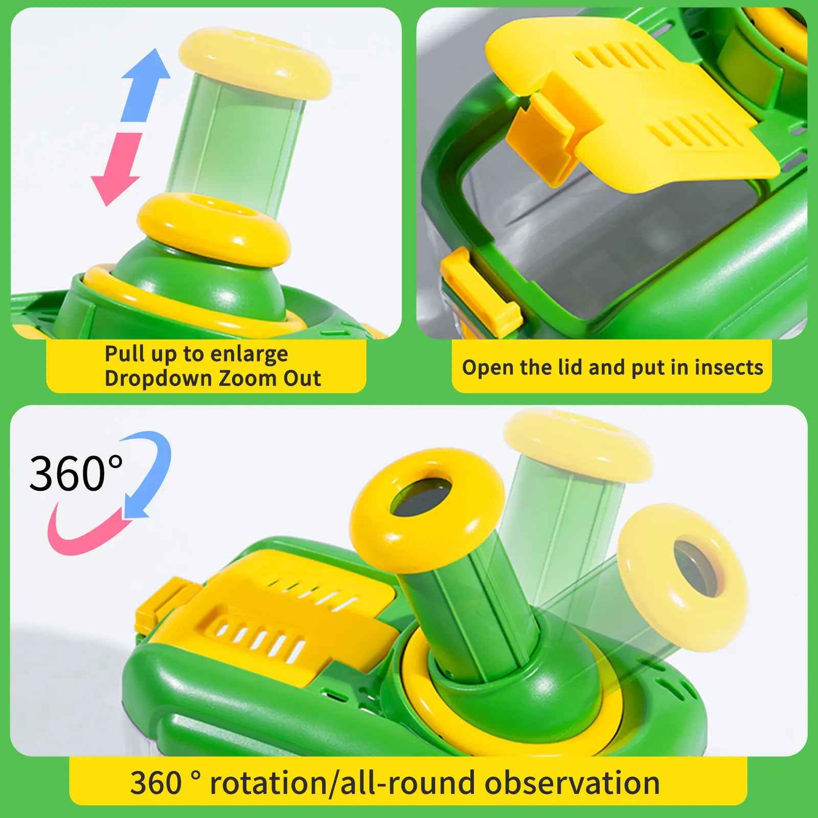 🐜Outdoor Insect Explorer Kit for Boys Who Love Bugs Nature and Big Adventures - ThiGui