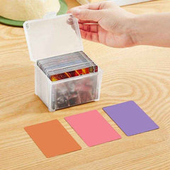 🎴Stack, Snap & Store! The Clear Card Case Every Collector Boy Needs - ThiGui