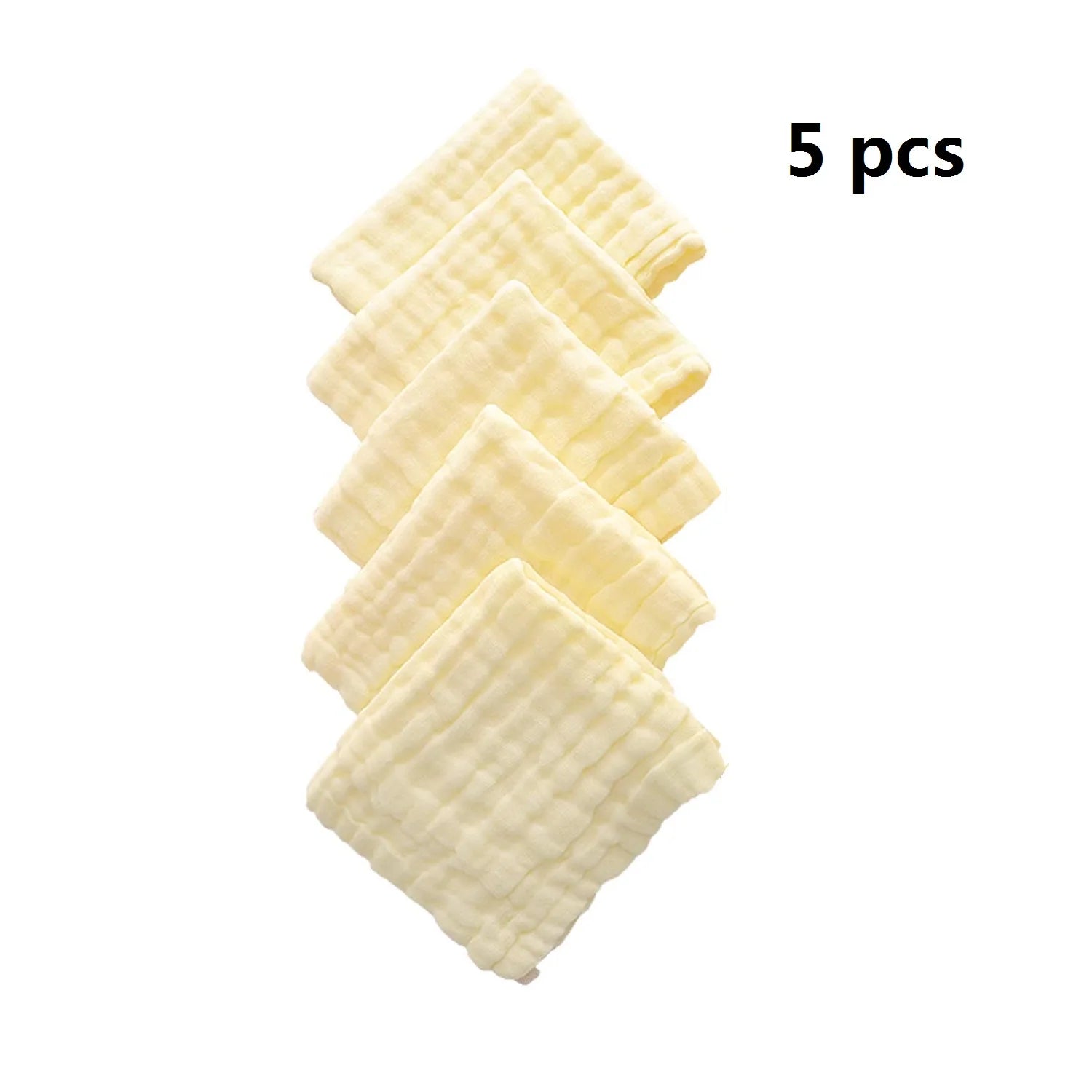 🧼 Soft Muslin Baby Washcloths – Gentle Comfort for Your Little One’s Skin 🍼💧 - ThiGui