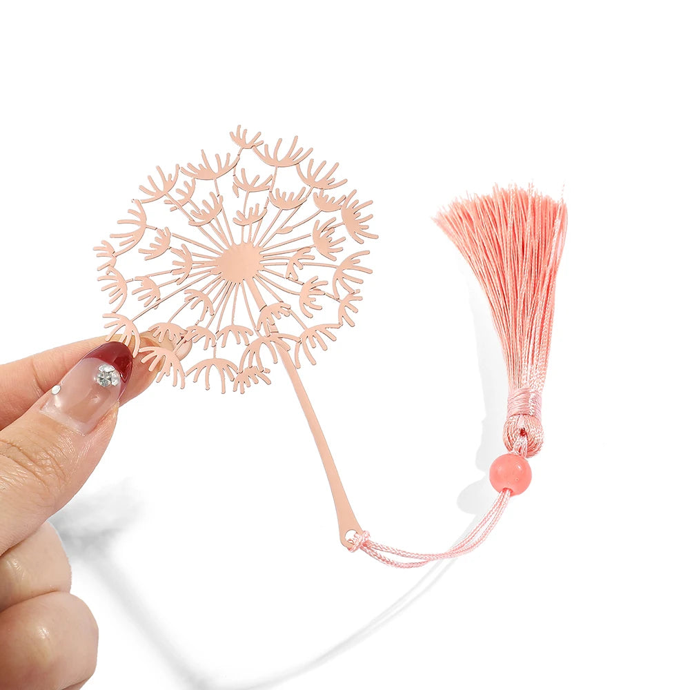 📚🌼 Blooming Thanks! Elegant Brass Flower Bookmarks – A Thoughtful Gift for Teachers 🌿🎁 - ThiGui