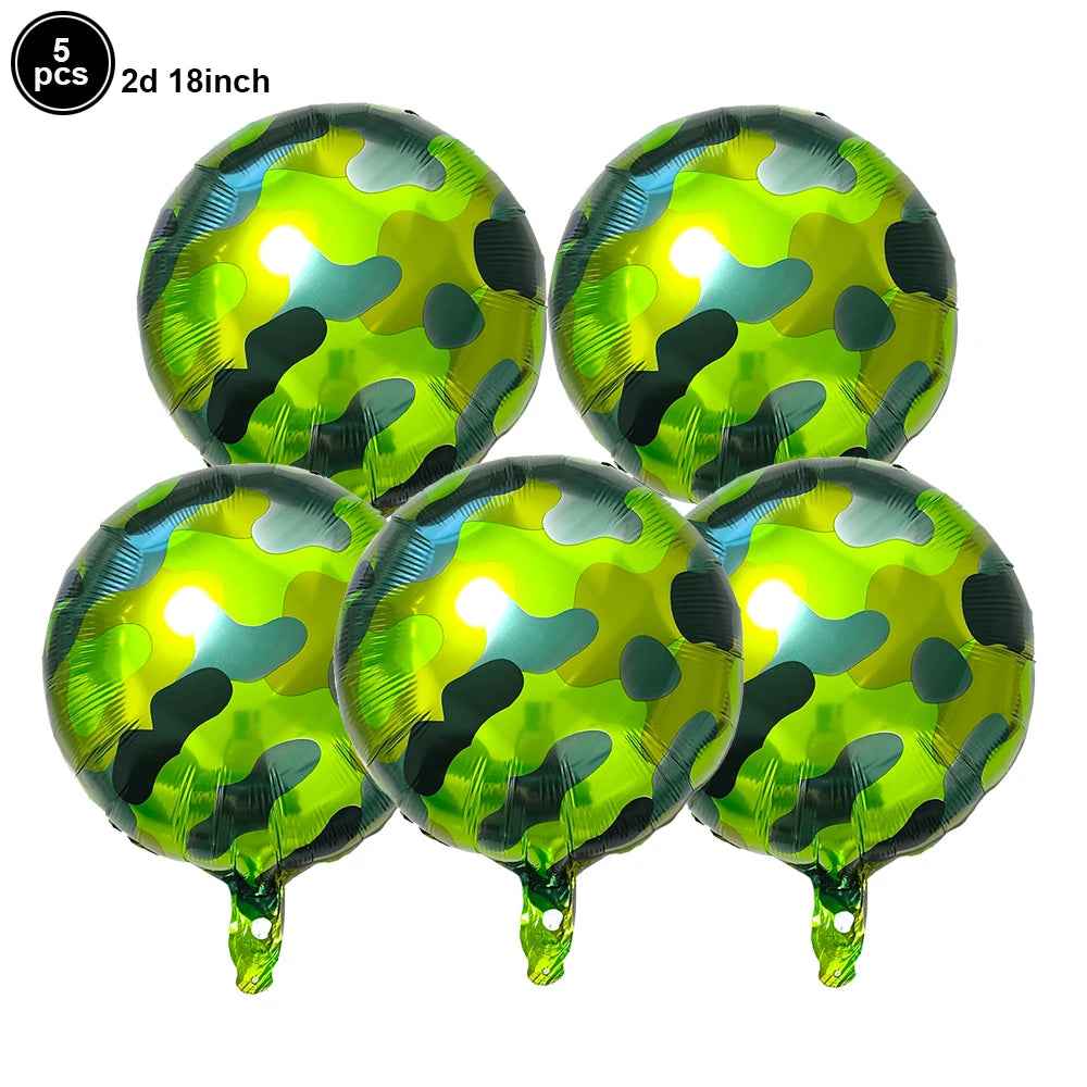 🪖The Ultimate Camouflage Party Set – Turn Your Boy's Birthday Into an Army Adventure! - ThiGui