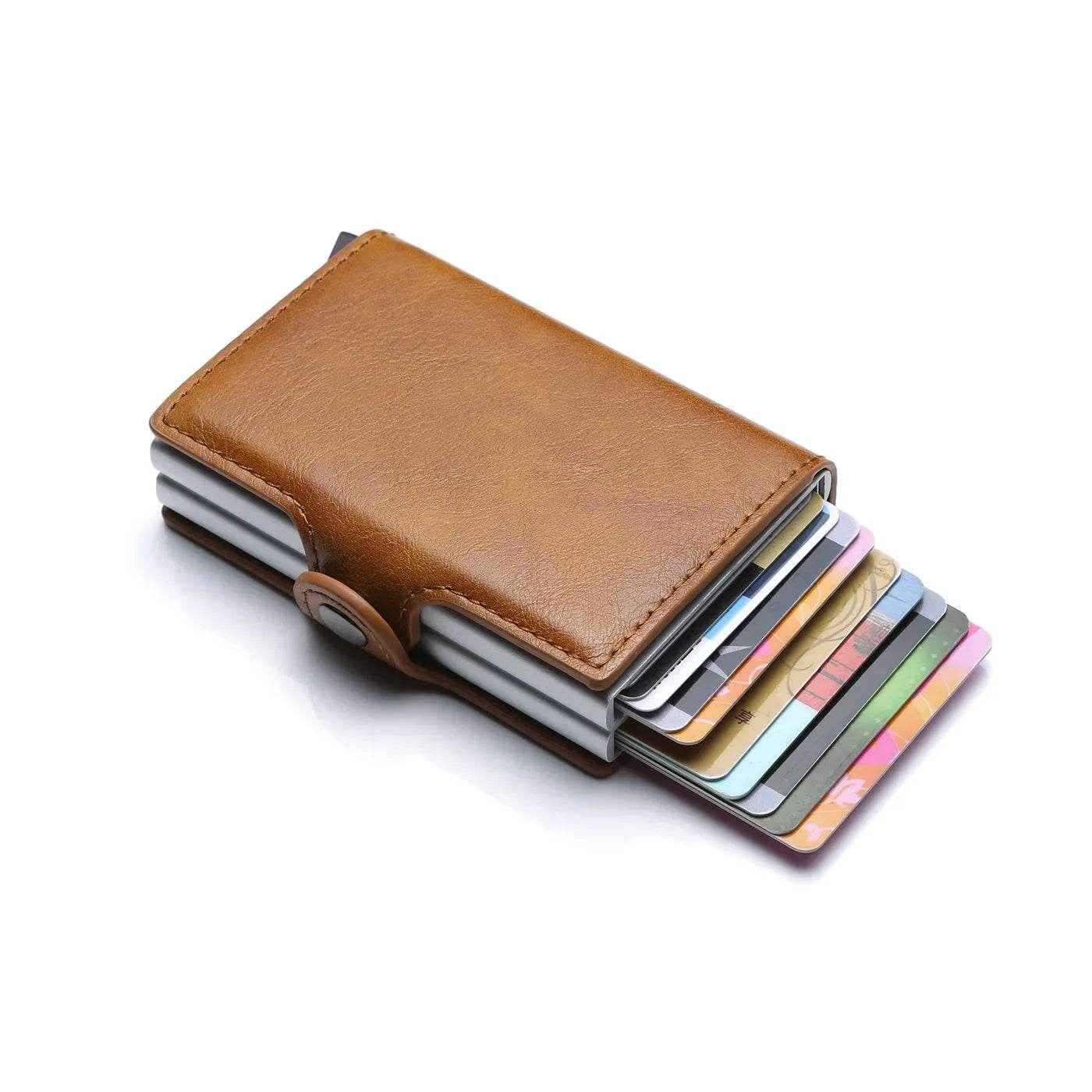 🧲 RFID Carbon Fiber Mini Wallet – Slim, Safe & Super Handy for Every Dad on the Go! - ThiGui