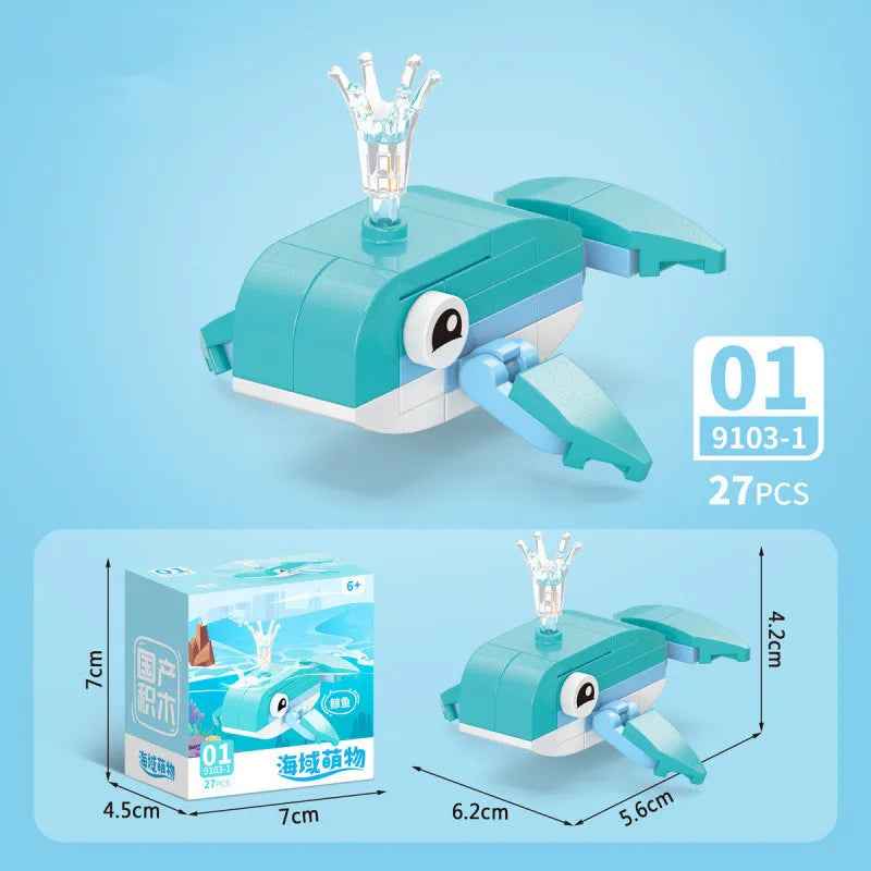 🕷️ Snap Together a Wild World – Insect & Animal Block Creatures for Kids & Collectors! 🐜🦂 - ThiGui