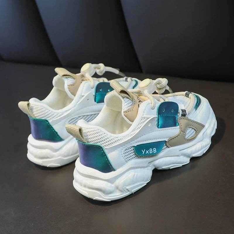 👟Breathe Easy: Lightweight Mesh Trainers for Little Adventurers (Size 21–36) - ThiGui