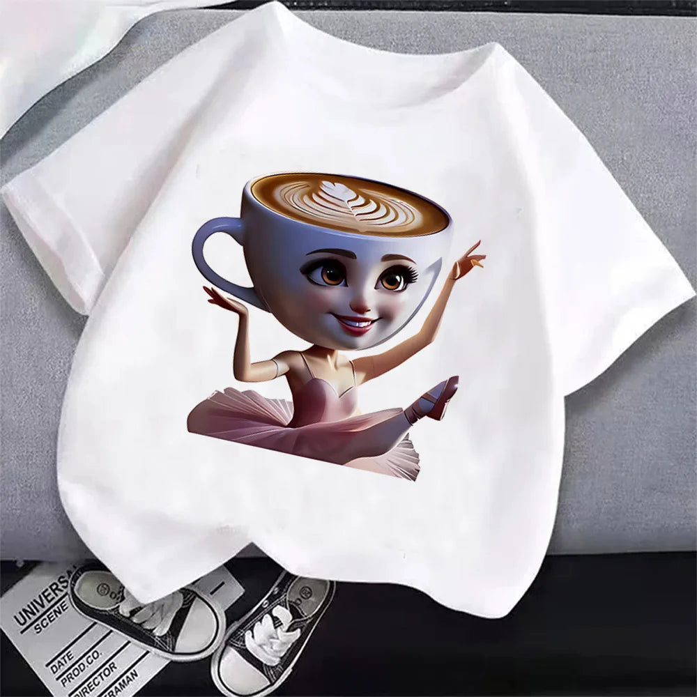 Italian Brainrot Cartoon Boys Tee 🎨😎 Cool Anime Casual T-Shirt - ThiGui