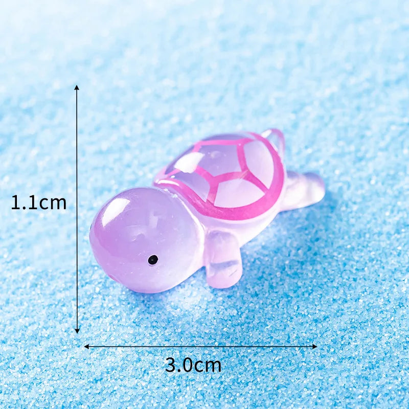 🐢🌟 Glowing Mini Turtle Set – 20 Pieces of Pure Magic for Play & Decor! ✨🌈 - ThiGui
