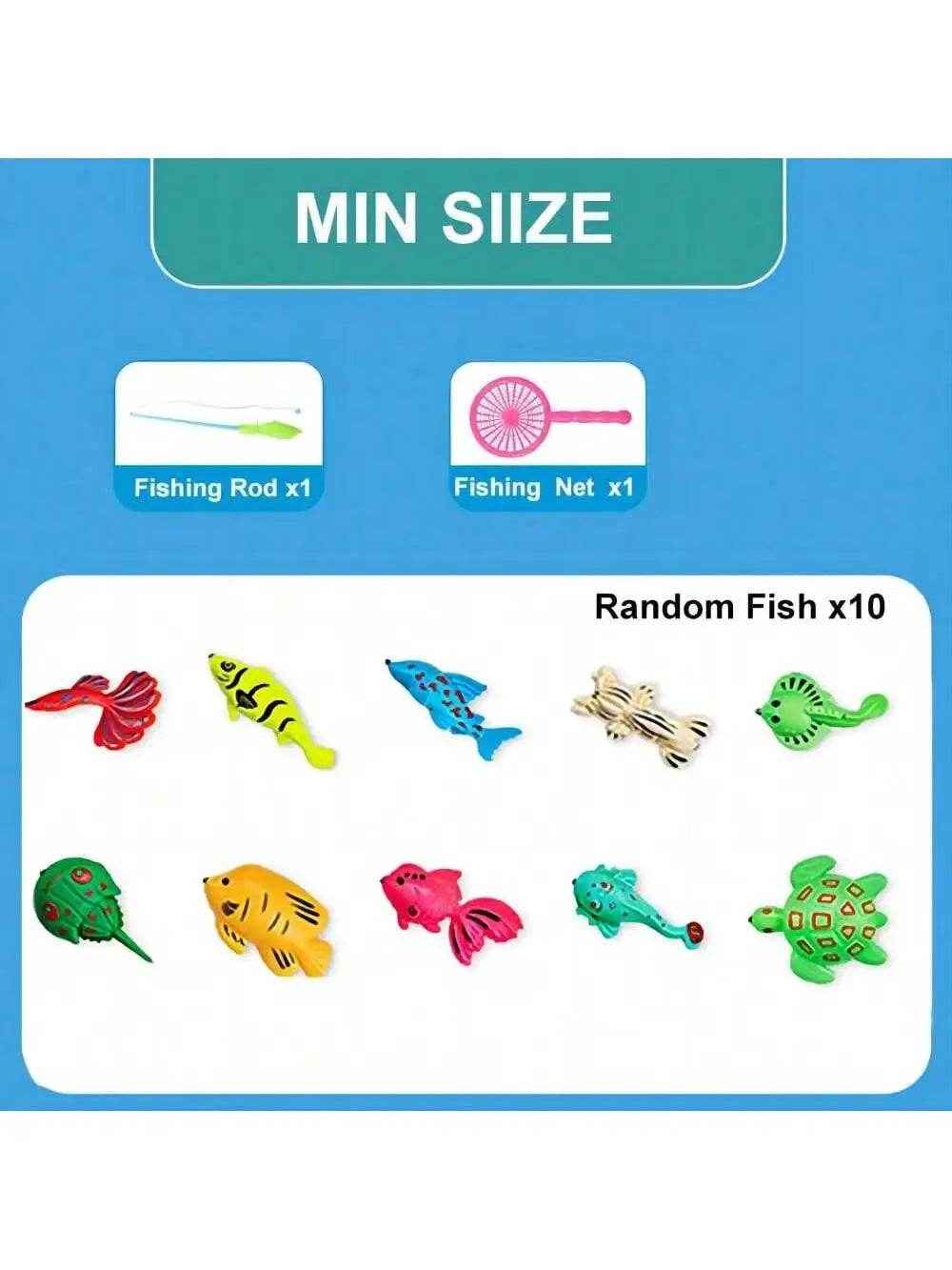 💦Splish Splash Fishing Bash – Magnetic Rod & Pool Toy Set for Curious Kids - ThiGui