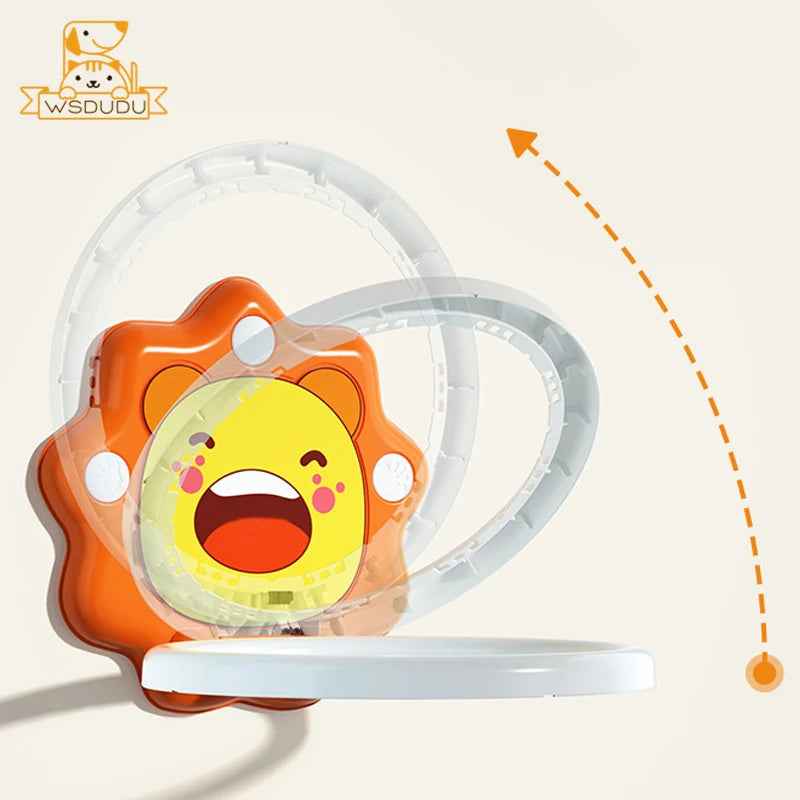 🏀 Stick & Dunk Basketball Set – Indoor Hoop Fun Without the Screws! 🧒💥 - ThiGui