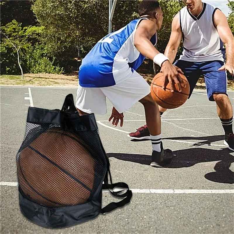 🏀 Mesh Sports Bag Magic – Lightweight & Roomy for All Their Game Day Gear! 🎽⚽ - ThiGui