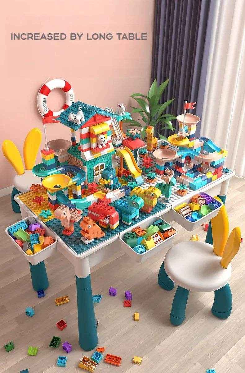🧱The Ultimate Kids Activity Table – 6-in-1 Fun, Learning & Storage Station! - ThiGui
