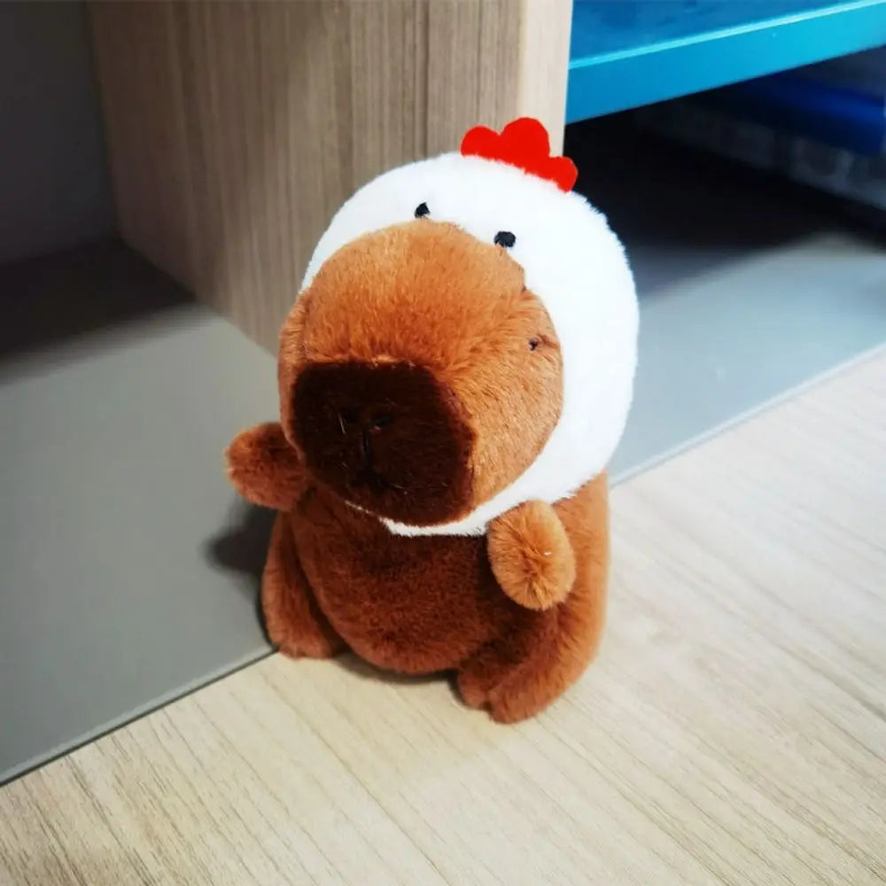 🐹 Adorable Multicolor Capybara Keychain – Cuteness You Can Clip Anywhere! 💕✨ - ThiGui