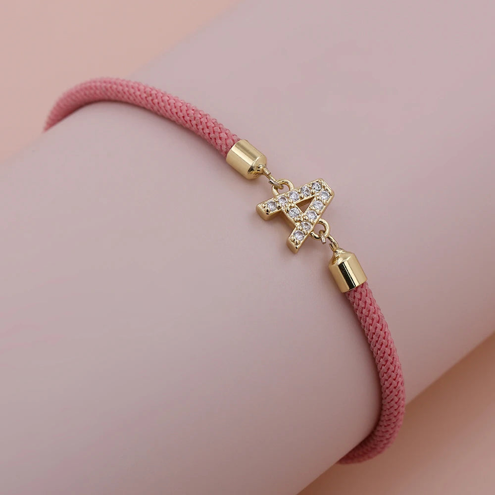 🧵 Initial Bracelet with Heart – A Simple & Stylish Merci for Maîtresse & School Stars! ✨ - ThiGui