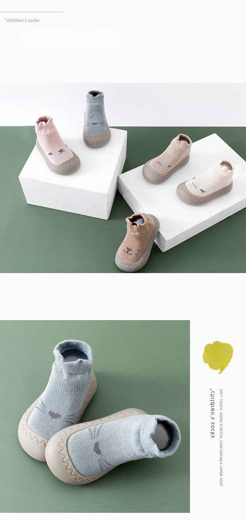 👣 First Steps in Style – Soft Sole Baby Walking Shoes for Boys & Girls - ThiGui