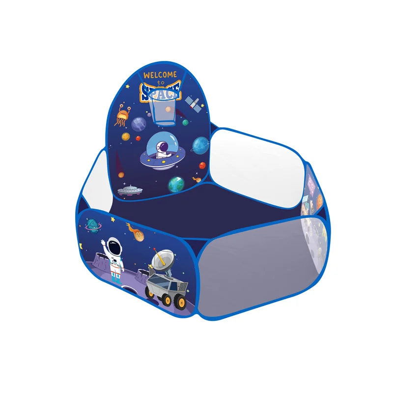 🏀 1.2M Ball Pit with Hoop – Indoor & Outdoor Fun Zone for Active Little Ones! 🎉🌈 - ThiGui