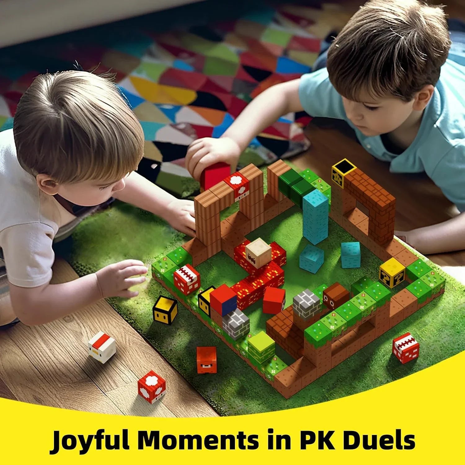 🧲 Build & Imagine! Magnetic Mine World Cube Set for Kids – Craft, Create, and Play 🎮🌍 - ThiGui