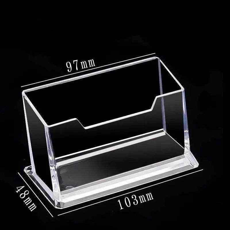 🎴Crystal-Clear Business Card Holder – Sleek, Stylish & Super Handy for Busy Mums - ThiGui